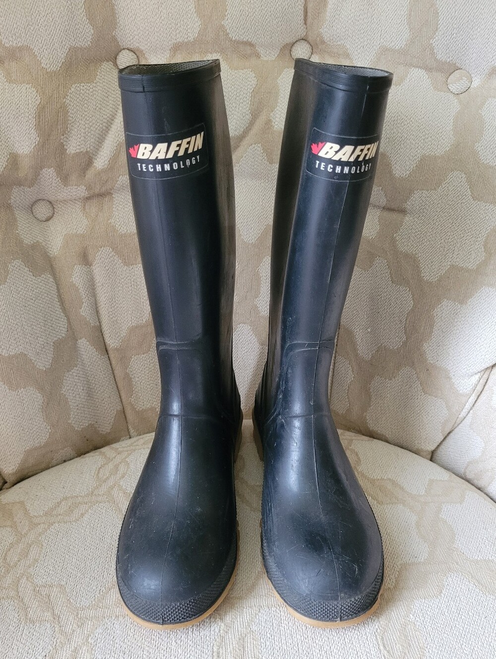 BAFFIN RUBBER RAINBOOTS CSA PROTECTIVE FOOTWEAR BLACK WOMEN'S 6 - Picture 15 of 15